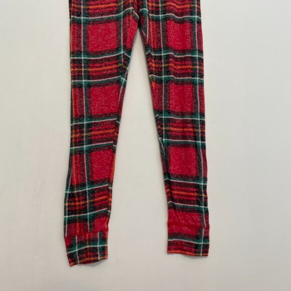 VS PINK VICTORIAS SECRET Cozy Sleep Jogger Pants Red Plaid CHRISTMAS Pajamas PJs - Picture 4 of 11